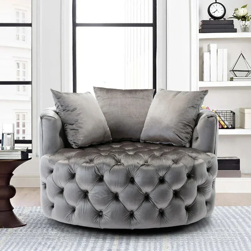 Luxusná obývacia izba Sofas Nordic Family Classic Spinning Puse vankúš Minimalista