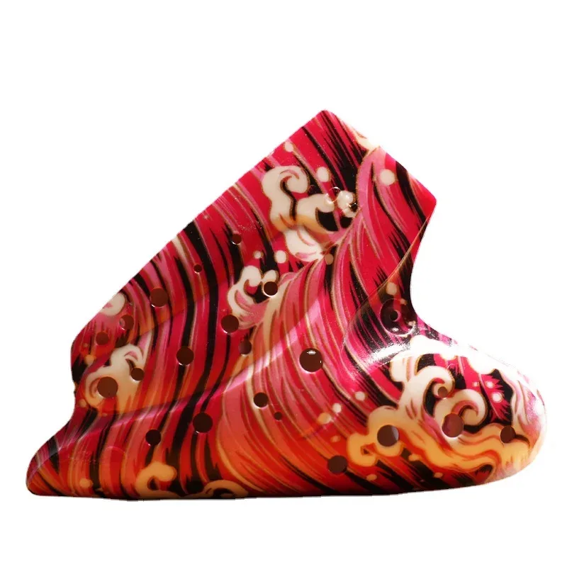 Luxusná trojitá Ocarina flauta alto c