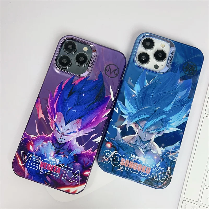 Luxusné anime D-Dragóny loptičky Gokus telefón pre iPhone 15 14 13 12 11 Pro Max