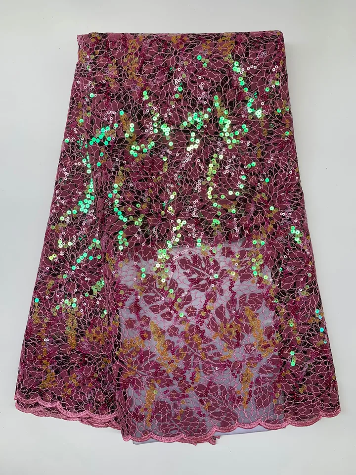 Luxusné dutiny Velvet Lace Lace Tkanina 2024 Vysoko kvalitné čipkové flitre Tkanina Najnovšia čipka Vysoko kvalitná 2024 Style Party DRES