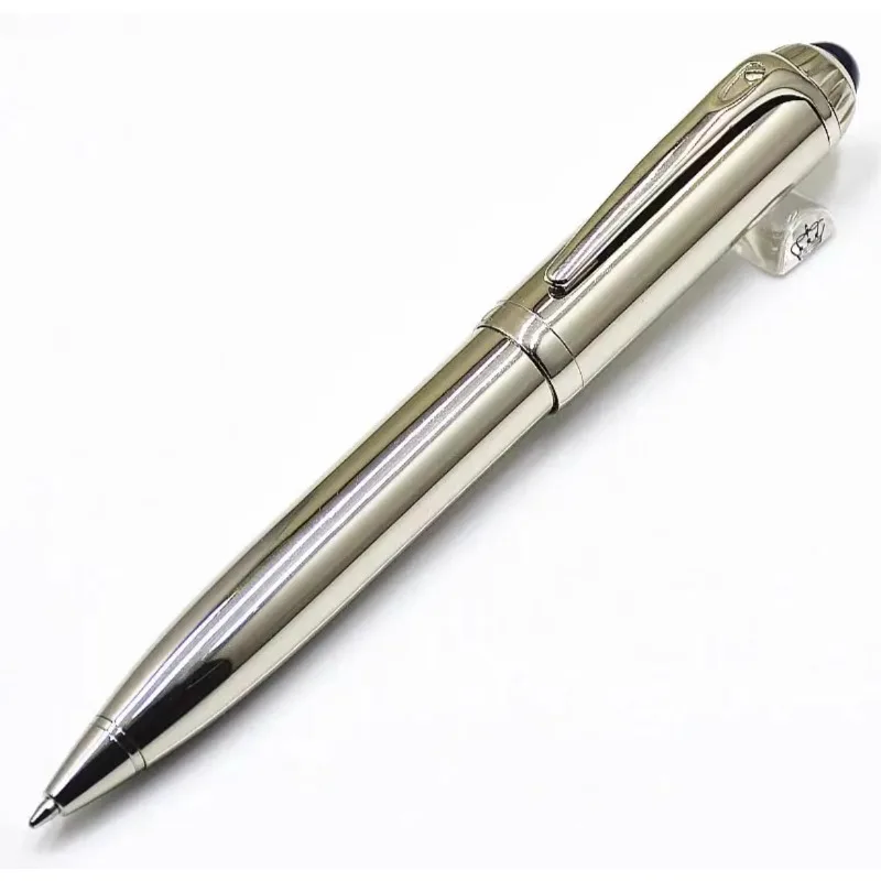 Luxusné guľôčkové pero 0,7 mm čierny kovový pruh modro červené vysokokvalitné písacie kancelárske potreby plynulé písanie Office Deluxe guľové perá