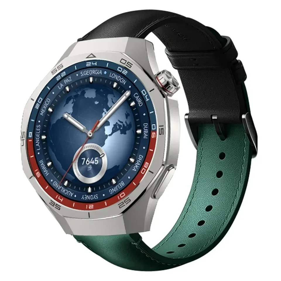 Luxusné kožené remienok pre Huawei Watch GT5 Pro 46 mm obchodný náramok náramku pre Huawei Watch GT5 46 mm/GT4 46 mm príslušenstvo