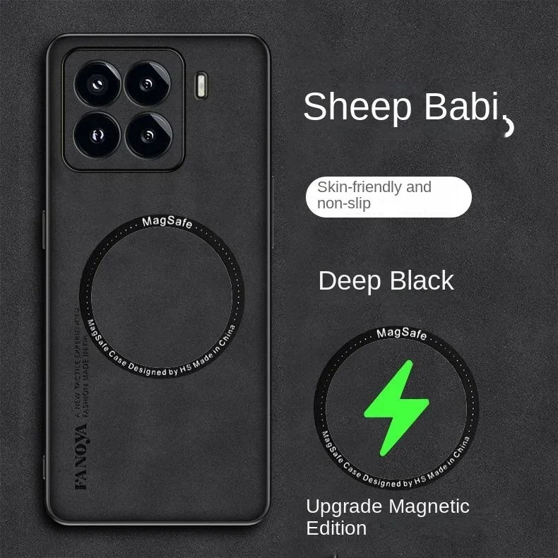 Luxusné matné ovce Magnetické puzdro pre Xiaomi 15 Pro 13 12 14t Pro Hard Wireless nabíjanie Magsafe Armor Shock odolný voči nárazu