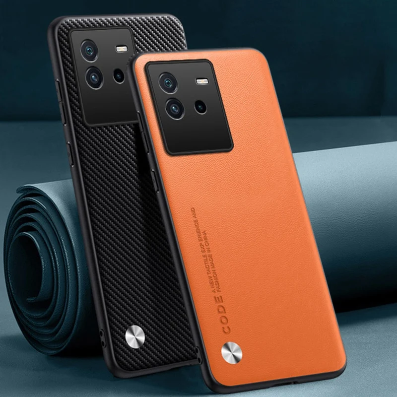 Luxusné puzdro PU pre Vivo Iqoo Neo 6 SE zadné kryt