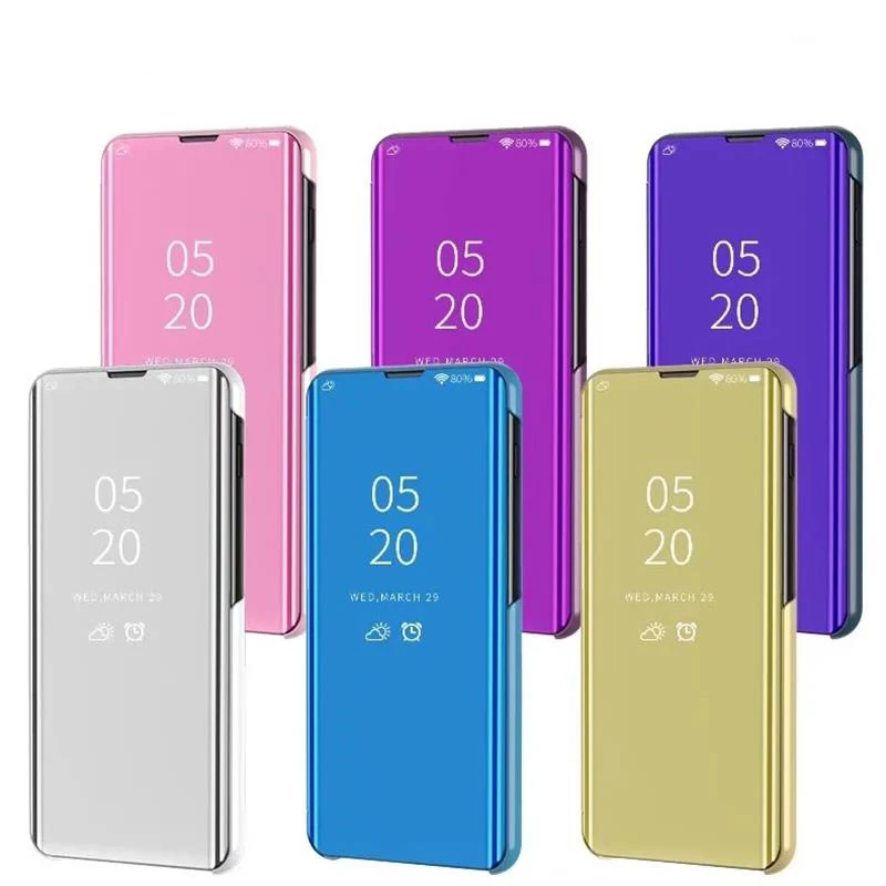 Luxusné zrkadlo Flip Purs pre Xiaomi 13T Mi 12 12x 12t 13 11 Lite 5G NE 11T 14T Pro Cover Poco X5 M5S