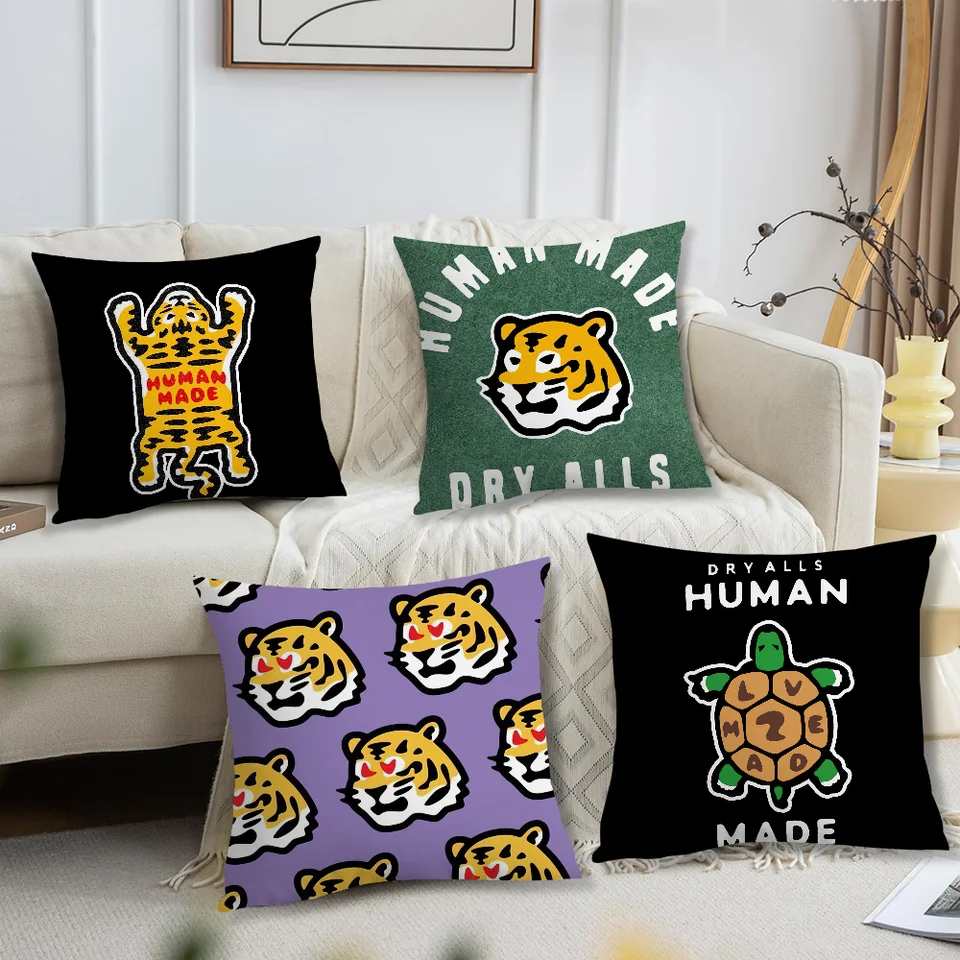 Luxusný m vyrobený Nigo H-Humans vankúš v vankúš