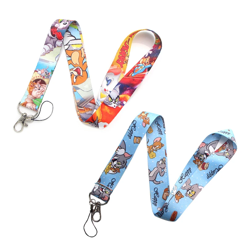 Lx76 Cartoon Mouse Lanyard Keychain lano mobilný telefón krk na krk na krk