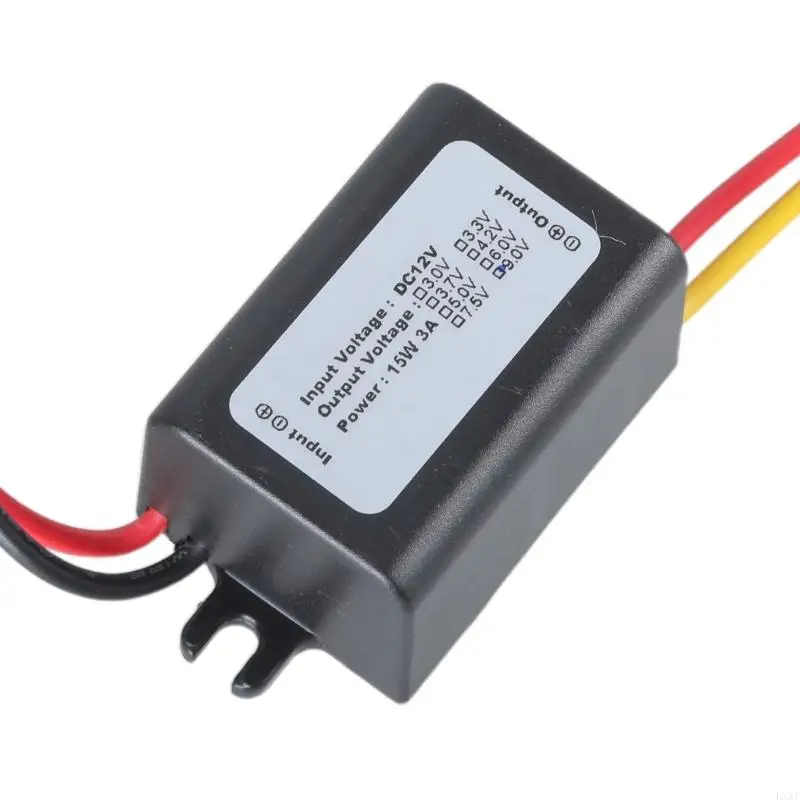 LXAF Vodotesný pre DC pre DC Converter 12V Krok nadol na 9 V 3A 15W Modul napájania