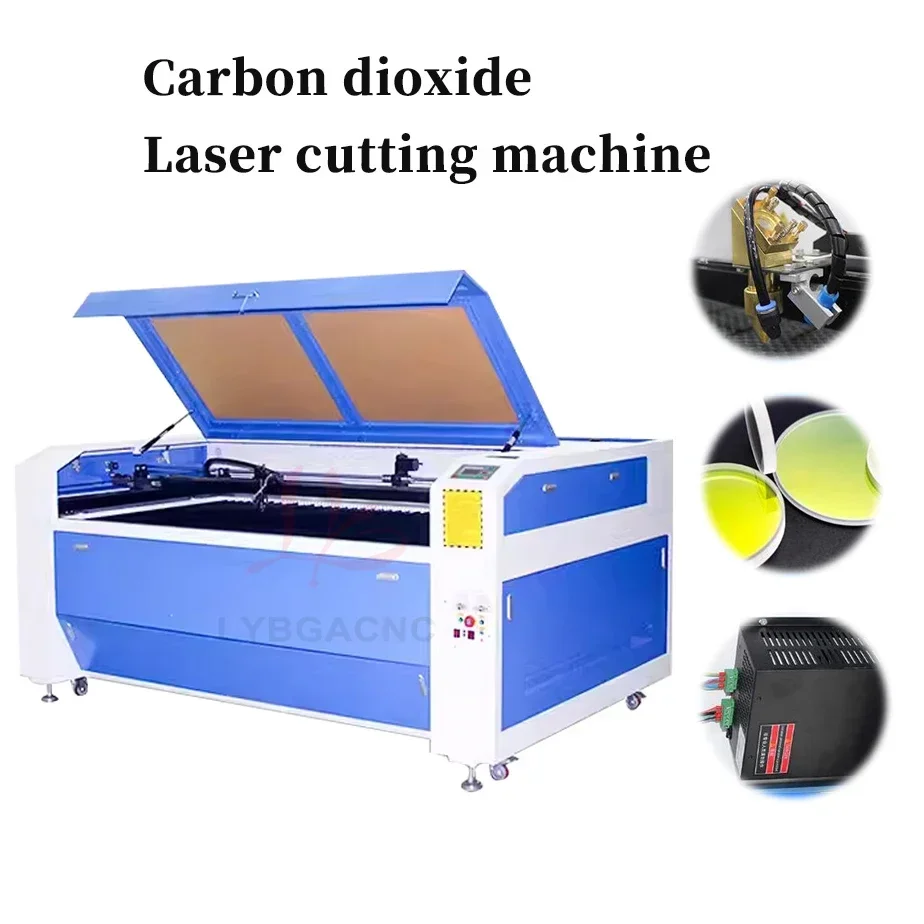 LY DSP 1325 1390 1610 USB CO2 laserové gravírovanie rezací stroj Drevo Router Sklené kožené rytie Ruida offline dotyková obrazovka