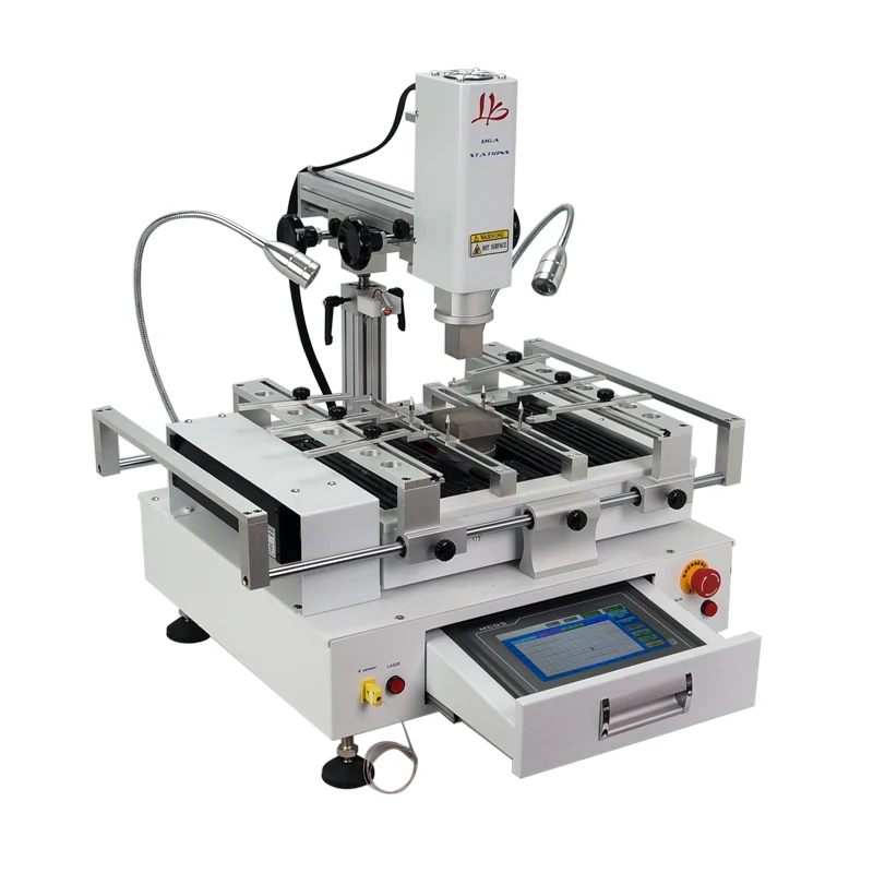 LY R690 V.3 4300W BGA spájkovacie stanice Rework Welding Stroj 3 Zóny Horúpočet dotykovej obrazovky Ovládanie laserového bodu na opravu
