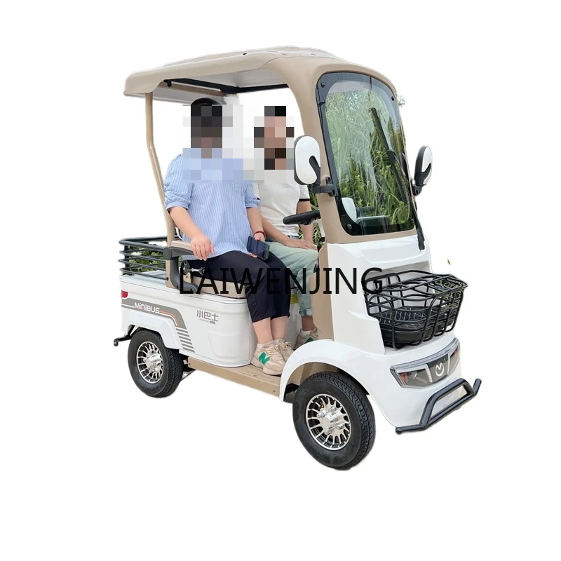 Lyn New Elderly Scooter Electric Pick-up štvorkolky a odkladanie detskej domácej batérie s prístreškom