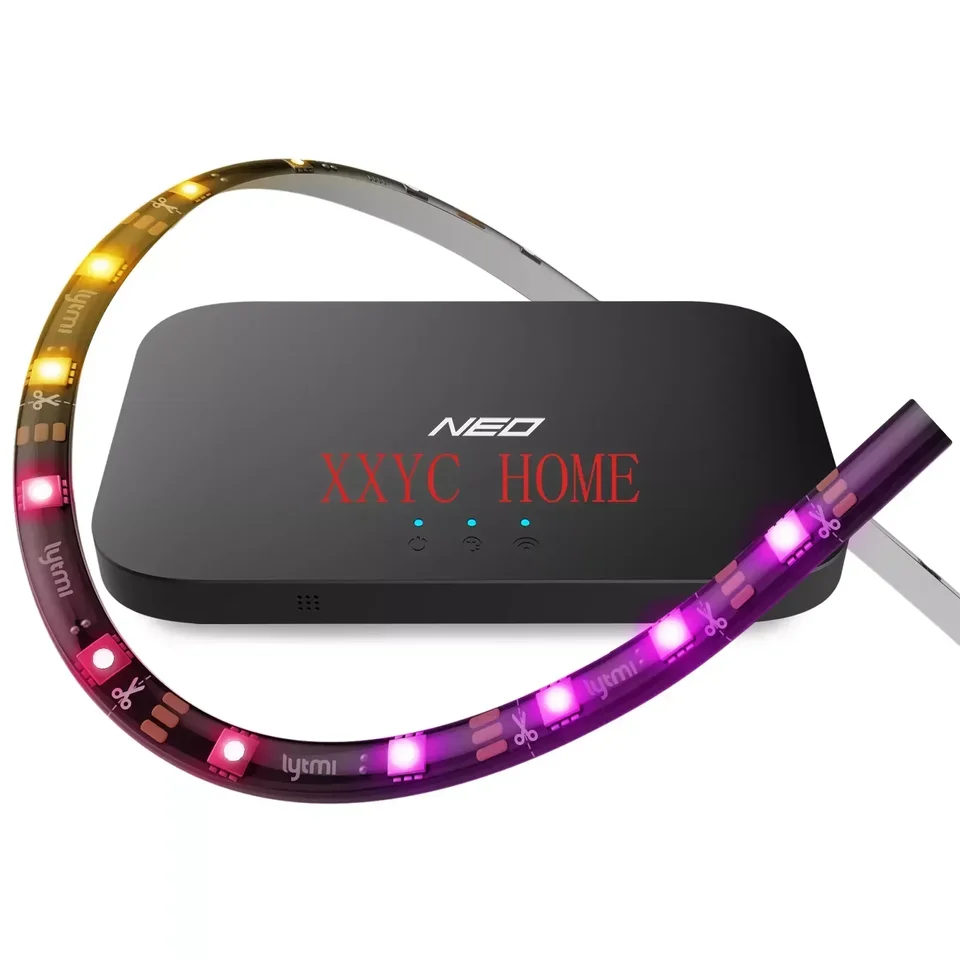 LYTMI pre 10-120inch PC Gaming 2.0 Práca s Alexa Google Assistant App Control NEO HDMI Sync Box s podsvietením LED TV TV