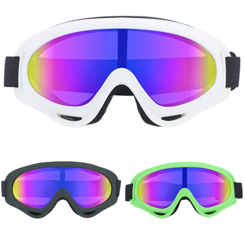 Lyžiarske okuliare cyklistické motocykle Motocykle Vekonproofly okuliare proti hadke UV400 Snowboard Snow Snow Goggles Zimné vonkajšie športové lyžiarske okuliare