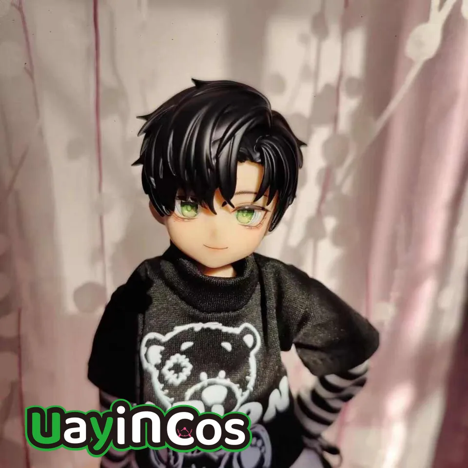 Láska a Deepspace Zayne ručne vyrábané OB11ob22 Odnímateľný vlasový škrupina GSC BJD Doll Adsessory Game Anime postava pre deti darčeky