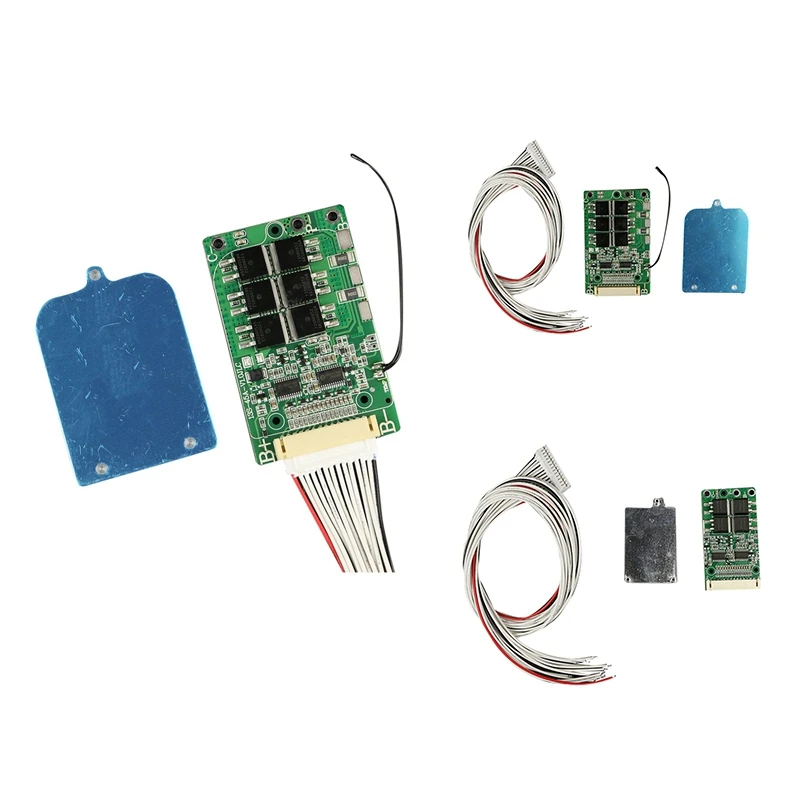 Lítiová batéria vyvážená BMS 13S 48V 15a 20A 30A 18650 Packs nabíjanie PCB PCM pre E-Bike/Bank Solar Energy