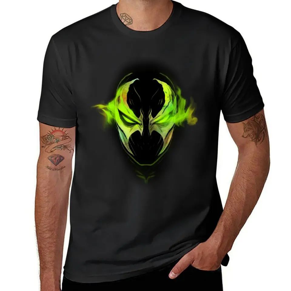 lítium spawn tričko roztomilé topánky Plocha obyčajné biele tričká Men