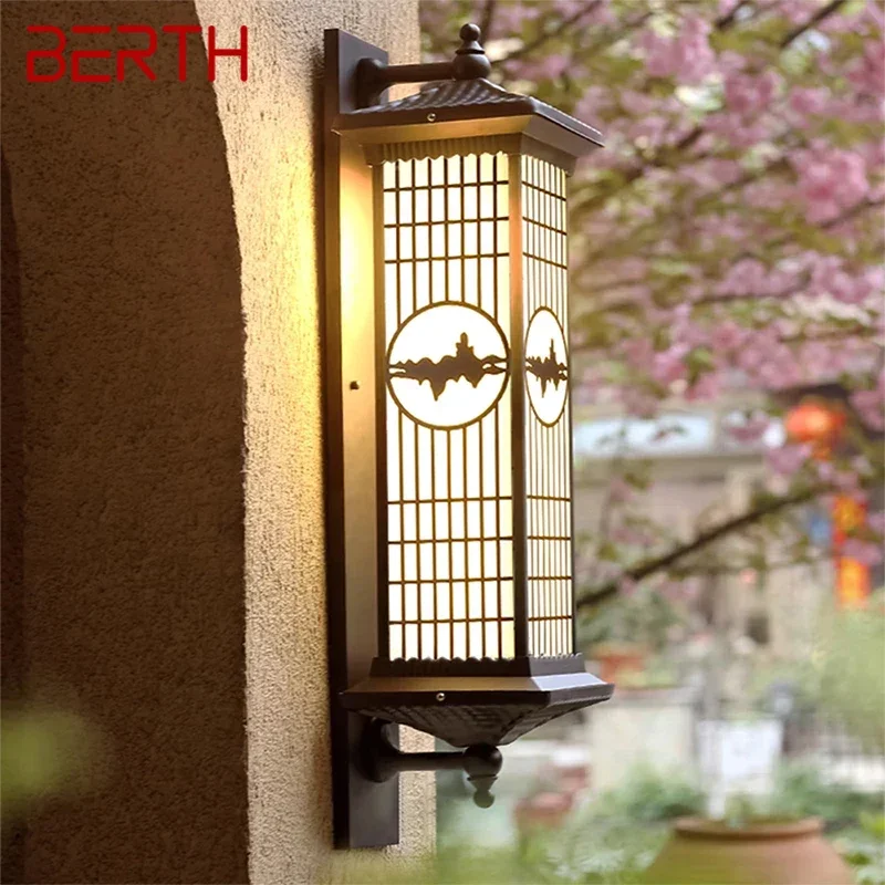 Lôžko moderné LED LED vonkajšie nástenné lampy Elektrické jednoduchosti vodotesný balkón Halw Courtyard Villa Gate Hotel