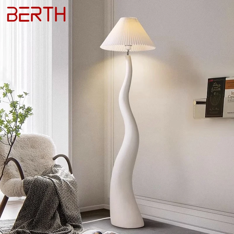 Lôžko Nordic Cream Style Lamp Francúzsky štýl obývacia izba Spálňa Kreatívna zakrivená dekoratívna atmosféra