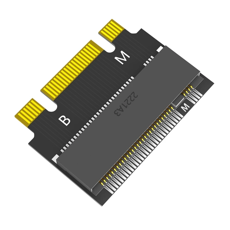 M.2 2230 až 2242 Rozširovací adaptér, NGFF B+M KEY NVME M-KEY 2230 až 2242 Mužský a ženský predlžovací adaptér pre 2230 mm SSD