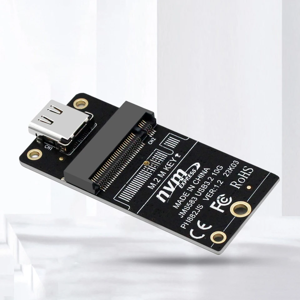 M.2 do dosky adaptéra HDD Typ C HDD NVME HDD CONPLOSURE DOPADU