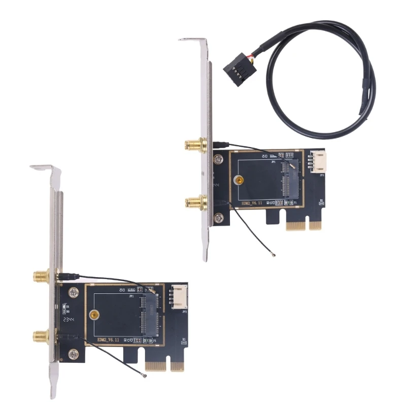 M.2 na kompatibilitu expanznej dosky PCIe pre AX210 AX200 9260 8265 7265 7260NGW