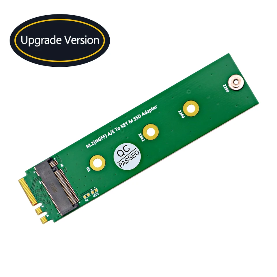 M.2 NGFF A/E TO KEY-M SSD Adapter Converter M.2 WIFI rozhranie A+E až M2 NVME SSD Riser Board Support 2230 2242 2260 2280 M2 SSD