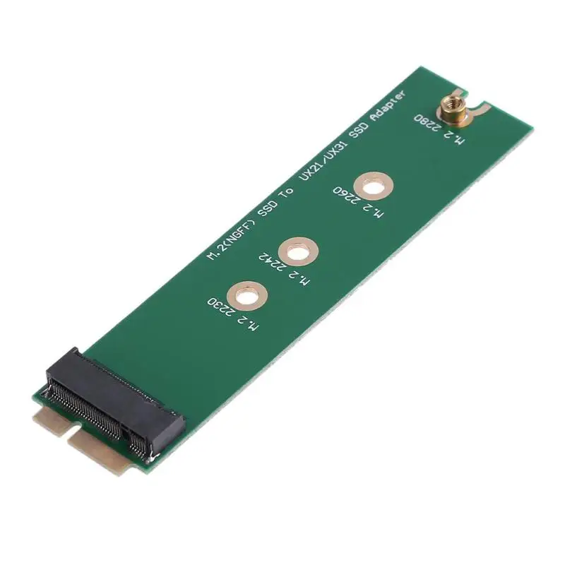 M.2 NGFF SSD na 18 -kolíkový adaptér karty pre ASUS UX21 UX31 ZenBook SSD High Quility Adapter Card pre UX21E UX21A UX31 UX3