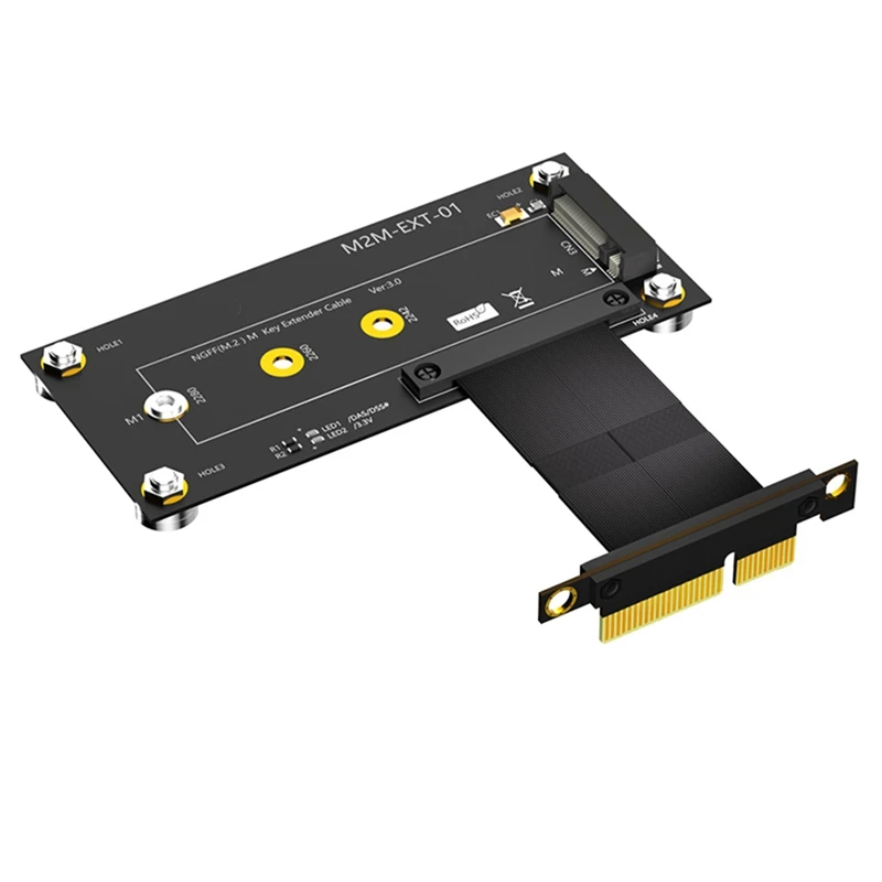 M.2 NVME Key M až PCI Express X4 Rozšírenie káblovej dosky podporuje 2230 2242 2260 2280 M2 NVME SSD