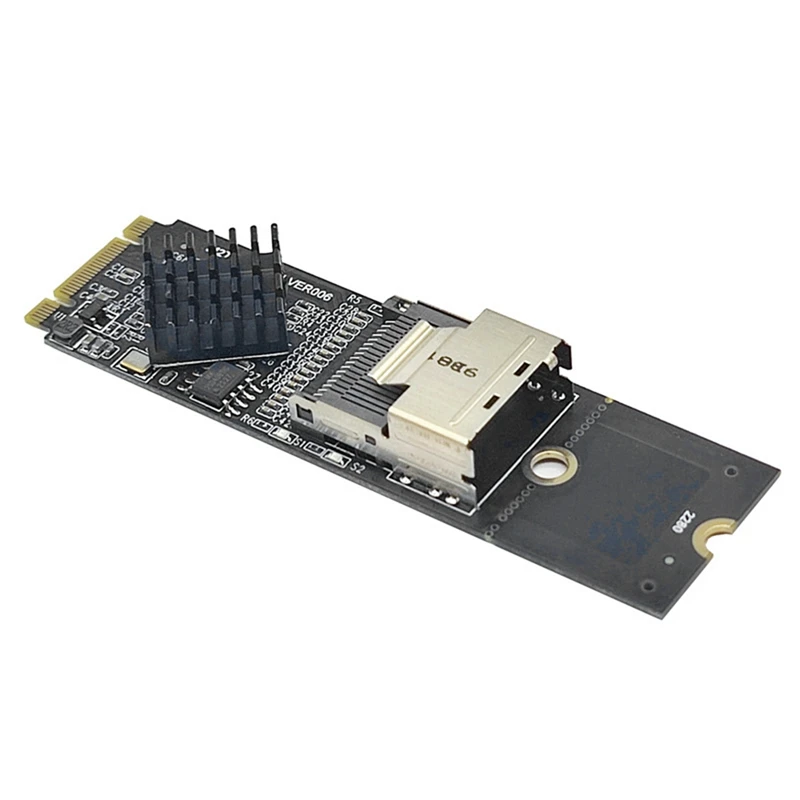 M.2 NVME na SFF-8087 SATA3.0 Expansion Card Mini-SAS/SATA Tvrdý disk adaptér 36pin náhradné diely príslušenstvo