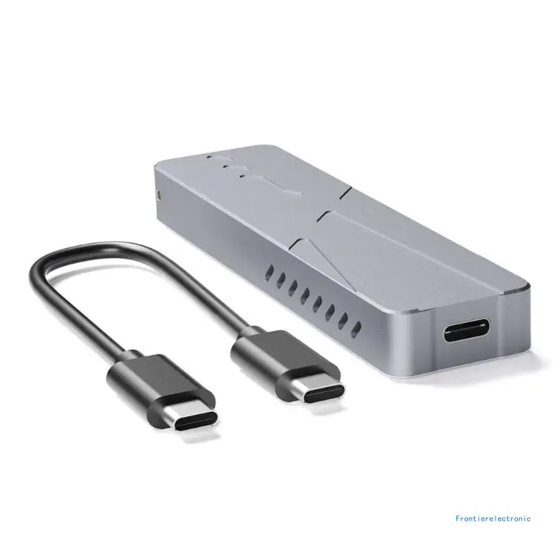 M.2 NVME SSD Kryt vysokorýchlostný hliník USB3,2 až M.2 SSD Externé puzdro Dropshipping