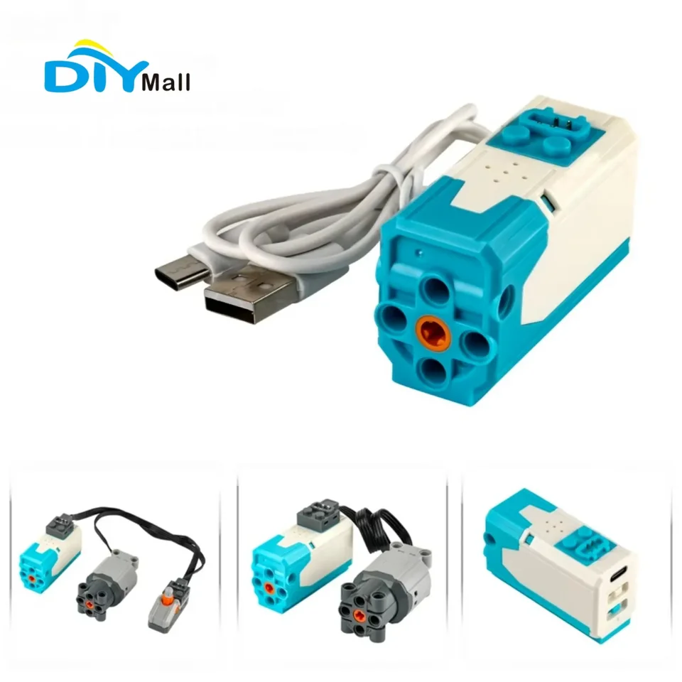 M/l Motor kompatibilný s stavebnými blokmi LEGOEDS MOC 8883 9686