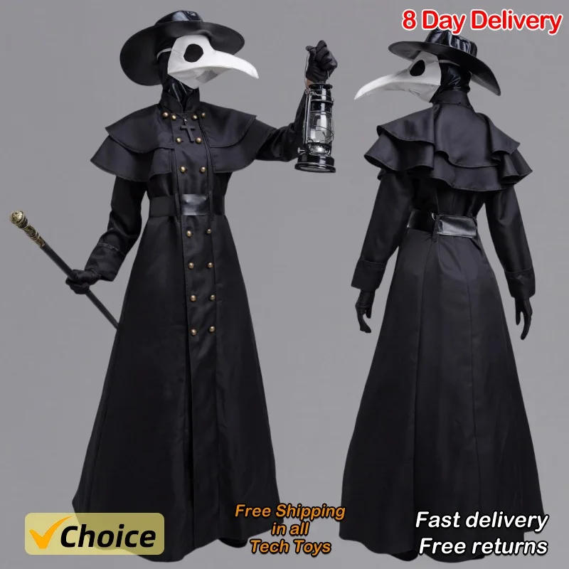 M-XL Halloween kostým pár morov Doktor Dark Dungeon Hero Costume Birdsouth Girl Medieval Punk Style kostým Cosplay darček