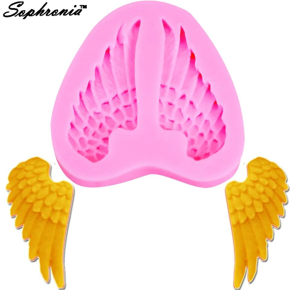M090 Angel Wings Silikónová forma čokolády