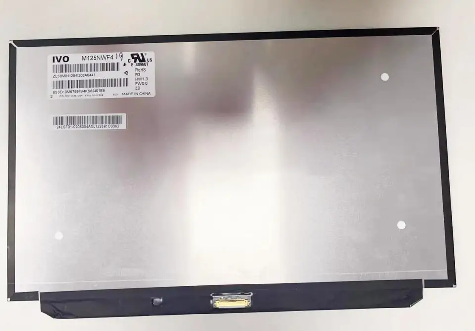 M125NWF4 R3 FIT N125HCE-GN1 B125HAN02.2 12.5 
