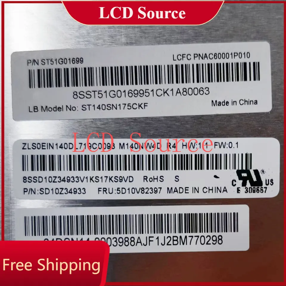 M140NW4D R4 14,0 palca LCD obrazovka LED displej matice laptop
