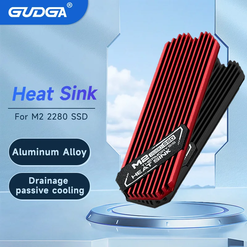 M2 Heatsink SSD Tepelný rozptyl chladič M.2