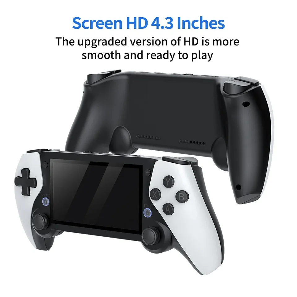 M25 vrecká na hernú konzolu, bezdrôtová herná konzola HDTV, 3D duálny joystick 4,3-palcový otvorený zdrojový vreckový počítač, retro prenosný pre PSP