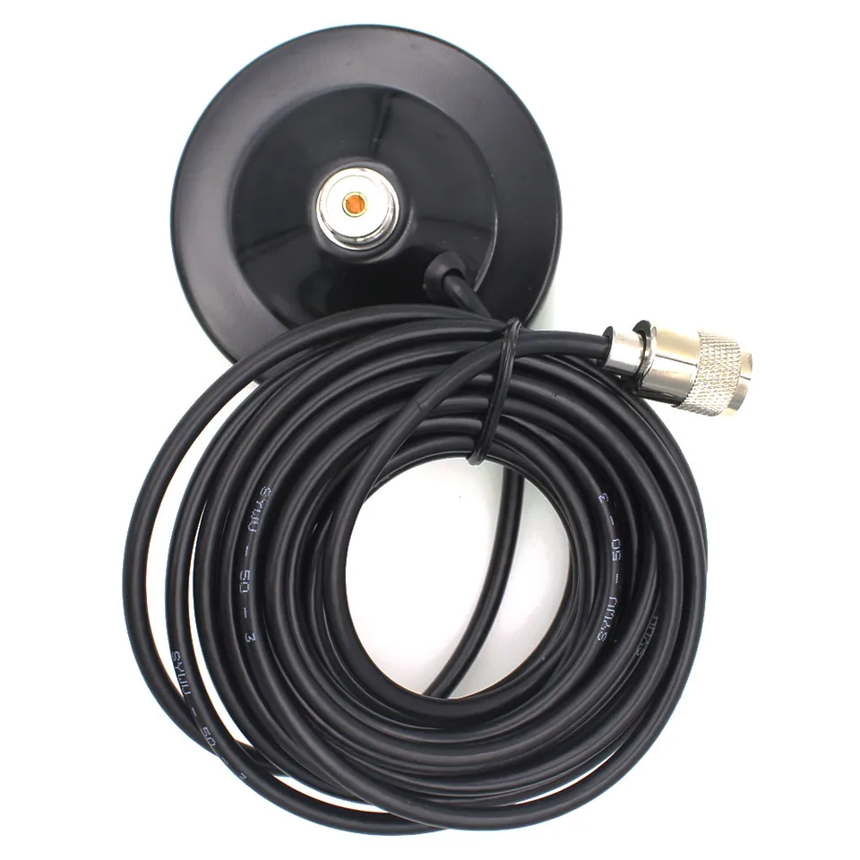 M5-PL259 11,5 cm magnet 5m podávača kábel PL259 MONT AUTO PRESTAVKA PRE TH-9800 BJ-218 BJ-318 Mobilné rádio
