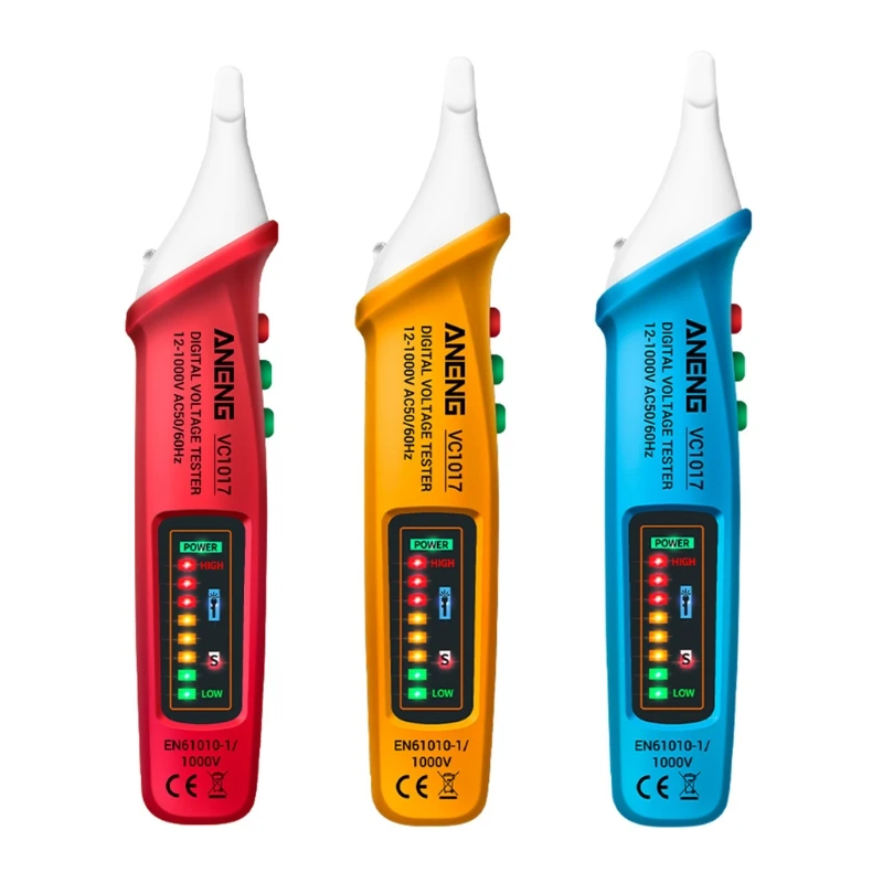 M6CF VC1017 Detektorový meter tester 12v-1000V nekontaktný