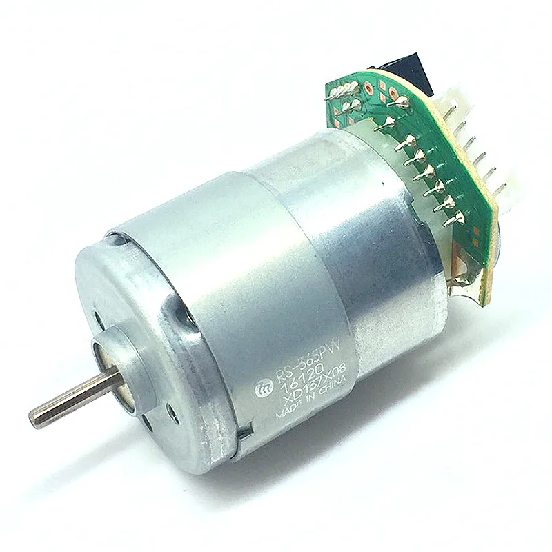 MABUCHI RS-365PW 16120 KONCODER SPRÁVA MOTORA 6 KONCODER 6 PIN HIGH PRECISION Code Tray OptoCoupler Motor DC 6V-12V 9V 6700RPM