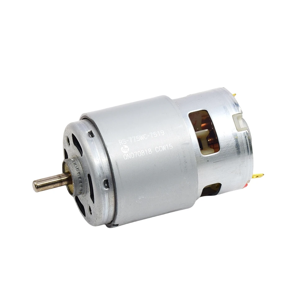 Mabuchi RS-775WC-7519 Motor DC 12V 18V 20V 24V Vysokorýchlostný krútiaci moment 775 Motor pre elektrické vŕtacie píly záhradný nástroj