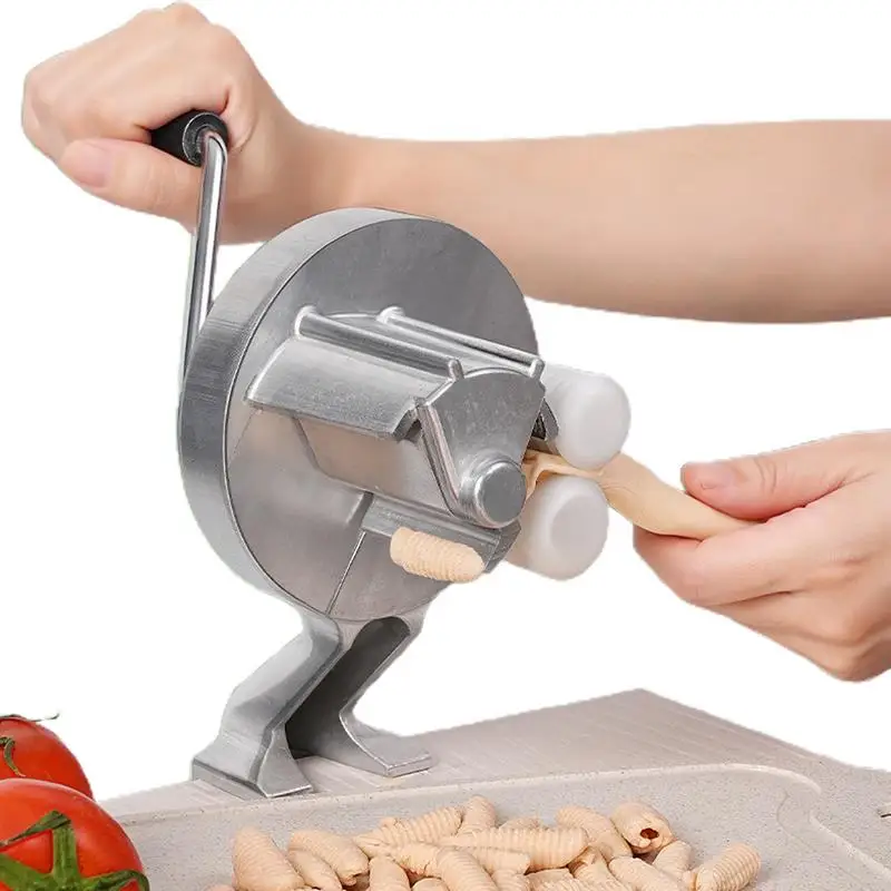Macaroni Noodle Pasta Press prenosný hliníkový zliatina makarónov výrobca rezancov lisovací stroj Pohodlie bez elektriny