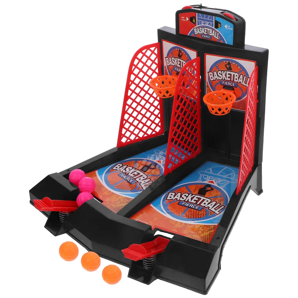Machine Kids Desktop Game hračky basketbalové vnútorné obruč Interaktívne stolné dosky plastové batoľa detské hračky