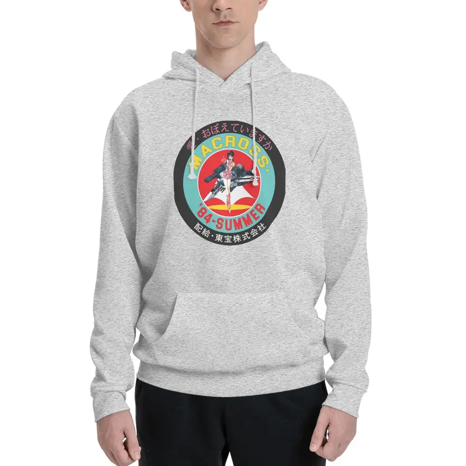 Macross Streetwear Hoodies Jeseň Pamätáte