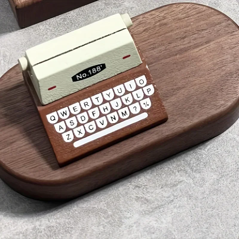 Madeira Maciça Walnut Ručne vyrábaná DIY Desktop PCES para decorração de Casa