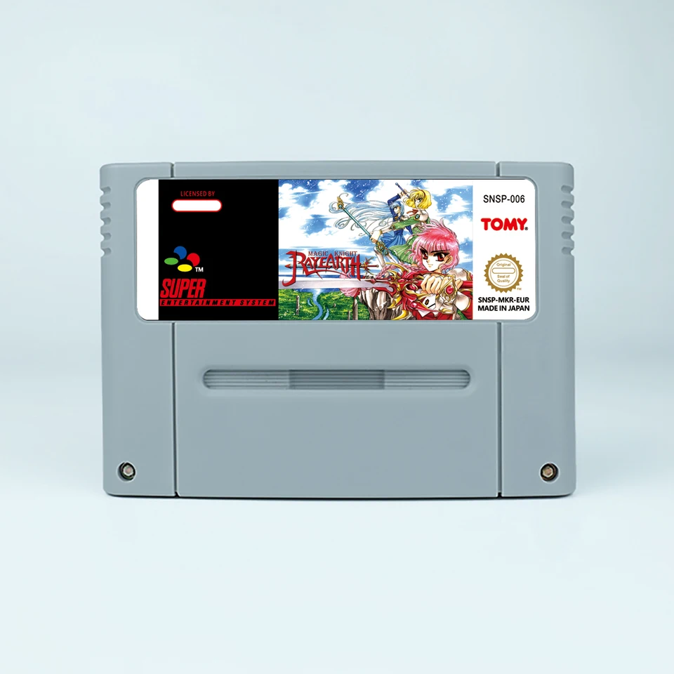 Magic Knight Rayearth RPG Game Card pre SNES EUR PAL USA NTSC 16BIT Game Consoles Videohra kazeta