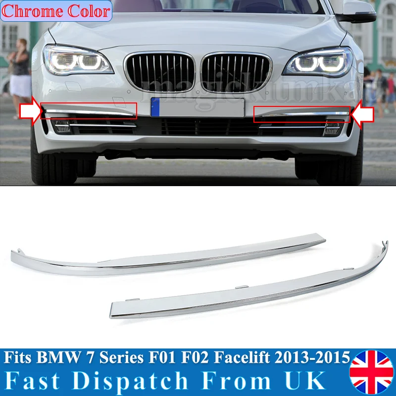 Magickit for BMW 7-série F01 F02 2013-2015 Chrome Front Bumper Trim