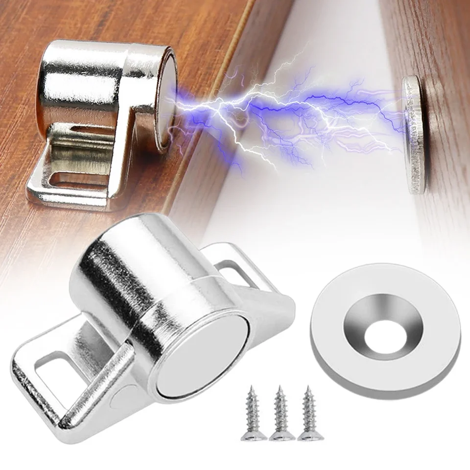Magnet skrinka na dvere nálovného nábytku Dvere Dvere Strong Zinc zliatina Magnetický úlovok Ultra pre dvere skrinky blížiace sa