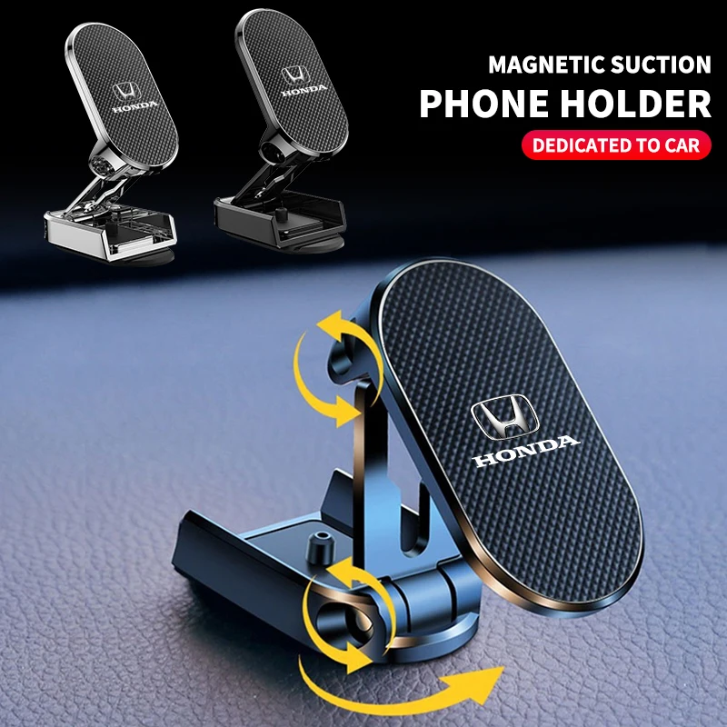 Magnet Smartphone Support GPS skladacia držiak pre telefón pre Honda Civic Accord Fit CRV Jazz Odyssey Insight legenda HRV príslušenstvo