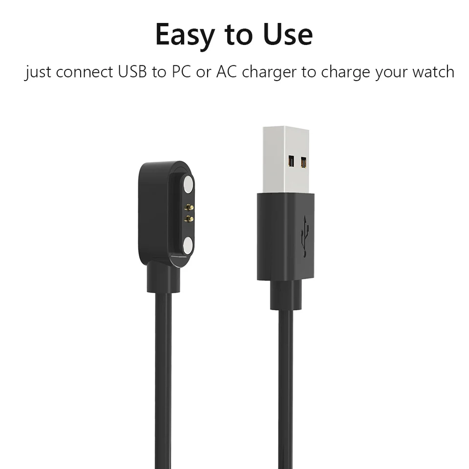 Magnet Sport Watch Cord Cord Sport Watch Nabíjačka napájací zdroj pre napájací adaptér Xiaomi Mibro Air XPAW001